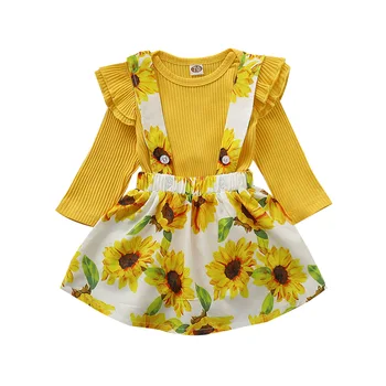 Newborn Toddler Kids Baby Girls Autumn Knitted shirt Tops Sunflower Skirt Outfits Long Sleeve Warm Soft Casual Girls Clothes
Newborn Toddler Kids Baby Girls Autumn Knitted shirt Tops Sunflower Skirt Outfits Long Sleeve Warm Soft Casual Girls Clothes