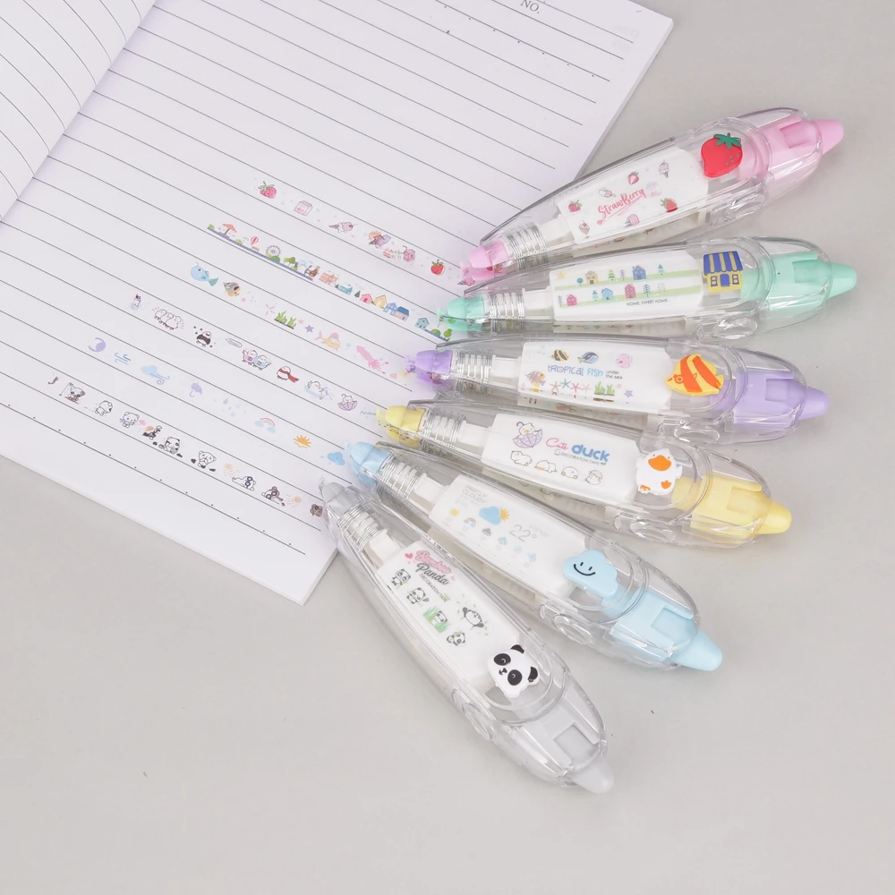 Cartoon Floral Sticker Animals Tape Pen Funny Kids Stationery Notebook Diary Decoration Tapes Label Sticker Paper Decoration Toy
Cartoon Floral Sticker Animals Tape Pen Funny Kids Stationery Notebook Diary Decoration Tapes Label Sticker Paper Decoration Toy