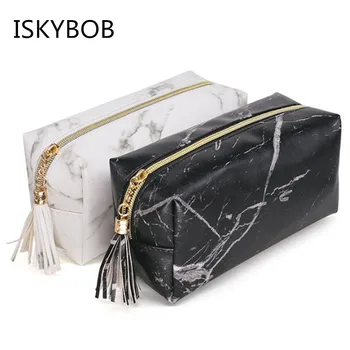 ISKYBOB 2019 New Marble Cosmetic Bag Large-capacity Portable Travel Storage Bag Organizer Waterproof Tassel Beauty Cases
ISKYBOB 2019 New Marble Cosmetic Bag Large-capacity Portable Travel Storage Bag Organizer Waterproof Tassel Beauty Cases