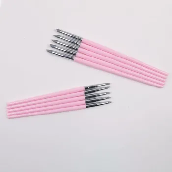 5 pcs Silicone Pen Embossed Hollow Engraving Pen Indentation Pen Tools Art Craft Supplies Sculpting Tools DIY Brush Baking Tools
5 pcs Silicone Pen Embossed Hollow Engraving Pen Indentation Pen Tools Art Craft Supplies Sculpting Tools DIY Brush Baking Tools