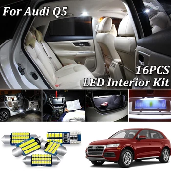 16Pcs White Canbus led Car interior lights Package Kit For Audi Q5 8R 8RB 2008-2019 LED Car Dome Map Interior Light Kit
16Pcs White Canbus led Car interior lights Package Kit For Audi Q5 8R 8RB 2008-2019 LED Car Dome Map Interior Light Kit