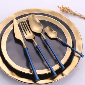 Premium high-end 24Pcs/set Tableware Gorgeous colors Cutlery Set 304 Stainless Steel Dinnerware Flatware Set forks knives spoons
Premium high-end 24Pcs/set Tableware Gorgeous colors Cutlery Set 304 Stainless Steel Dinnerware Flatware Set forks knives spoons