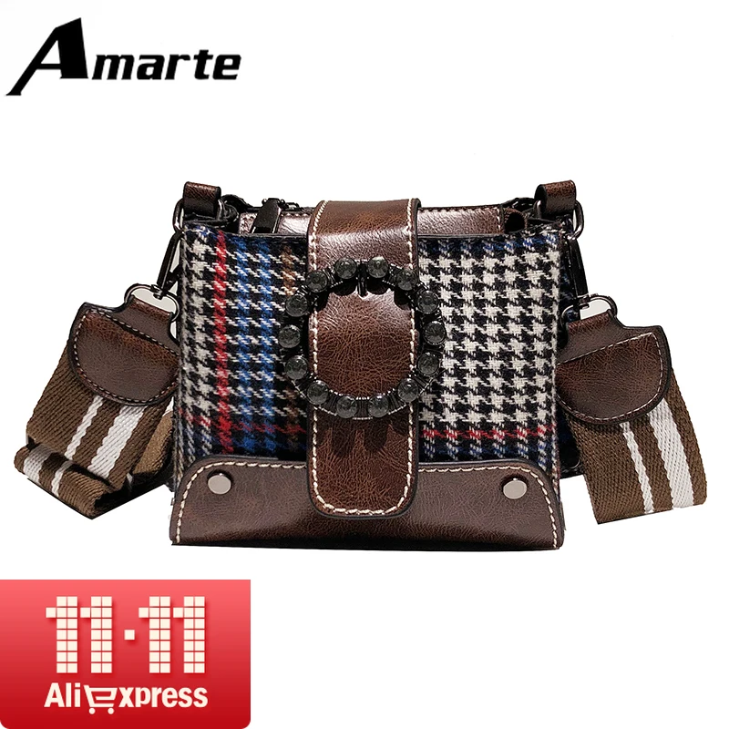 2019 Wool Bucket Bag Lady European and American Fashion Handbags Wool Color Contrast Wide Diagonal Women Small Square Bag
2019 Wool Bucket Bag Lady European and American Fashion Handbags Wool Color Contrast Wide Diagonal Women Small Square Bag