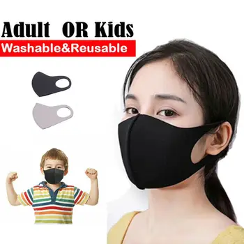 Baumwollgesichtsmaske Aktivkohle M-a-s-k mit filterwaschbar wiederverwendbar 
Baumwollgesichtsmaske Aktivkohle M-a-s-k mit filterwaschbar wiederverwendbar