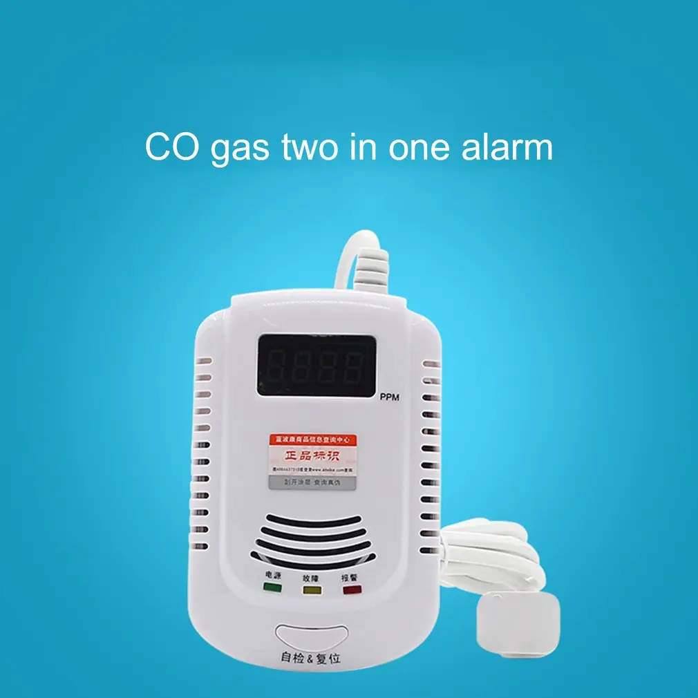Carbon Monoxide Alarm Co Detector Alarm Two In One Combustible Gas Alarm Gas Alarm Liquefied Gas Alarm
Carbon Monoxide Alarm Co Detector Alarm Two In One Combustible Gas Alarm Gas Alarm Liquefied Gas Alarm