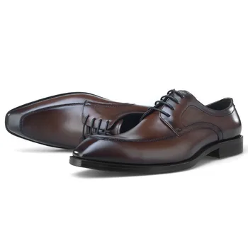 Brand 100% Genuine Leather Dress Shoes Men Oxfords High Quality Handmade Designers Formal Italy Business Leather Shoes
Brand 100% Genuine Leather Dress Shoes Men Oxfords High Quality Handmade Designers Formal Italy Business Leather Shoes