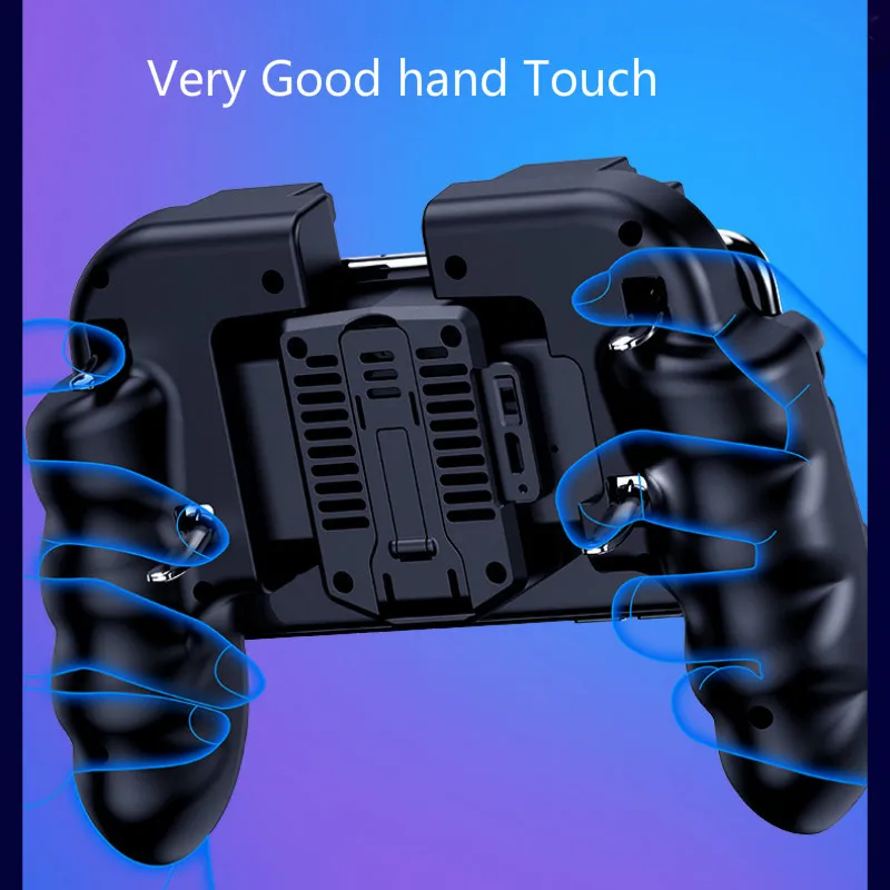 Phone holders Mobile Game Controller with Silent Cooling Fan 2019 Upgrade Mobile Gaming Joystick for PUBG Universal Gamepad Grip
Phone holders Mobile Game Controller with Silent Cooling Fan 2019 Upgrade Mobile Gaming Joystick for PUBG Universal Gamepad Grip