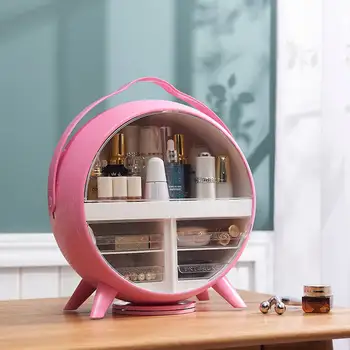 Waterproof Dustproof Cosmetic Storage Box Portable Makeup Organizer Cosmetic Storage Box Jewelry Containers with LED Mirror
Waterproof Dustproof Cosmetic Storage Box Portable Makeup Organizer Cosmetic Storage Box Jewelry Containers with LED Mirror