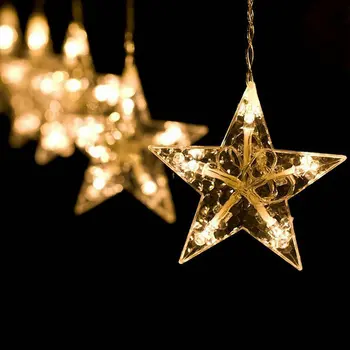 Star LED Small Colored Lights Flashing Light String Lights Marriage House between Decoration Curtain Stars Hanging Lights Romant
Star LED Small Colored Lights Flashing Light String Lights Marriage House between Decoration Curtain Stars Hanging Lights Romant