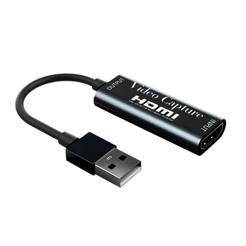 Usb 2.0 Vedio Capture Card Mini Gaming Grabber Record Box 1080P 4K 60Hz Hdmi Capture for Camera Recording Live Broadcast
Usb 2.0 Vedio Capture Card Mini Gaming Grabber Record Box 1080P 4K 60Hz Hdmi Capture for Camera Recording Live Broadcast