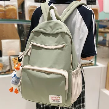 DCIMOR New Multiple pocket Contrast color waterproof nylon Women Backpack High capacity Korean student schoolbag Daily backpack
DCIMOR New Multiple pocket Contrast color waterproof nylon Women Backpack High capacity Korean student schoolbag Daily backpack