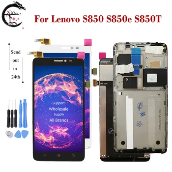 5.0" LCD With Frame For Lenovo S850 S850e S850T LCD Display Screen Touch Panel Sensor Digitizer Assembly S850 S 850 Full Display
5.0" LCD With Frame For Lenovo S850 S850e S850T LCD Display Screen Touch Panel Sensor Digitizer Assembly S850 S 850 Full Display