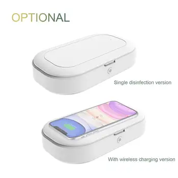 3 in 1 UV Sterilizer Box Phone Wireless Charger Ultraviolet Household USB Disinfection Box Sanitizer
3 in 1 UV Sterilizer Box Phone Wireless Charger Ultraviolet Household USB Disinfection Box Sanitizer