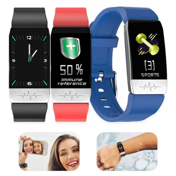 Smart Bracelet Elenxs Fitness Tracker Body Temperature Heart Rate Monitor T1 Temperature Measurement Blood Oxygen Heart Rate
Smart Bracelet Elenxs Fitness Tracker Body Temperature Heart Rate Monitor T1 Temperature Measurement Blood Oxygen Heart Rate