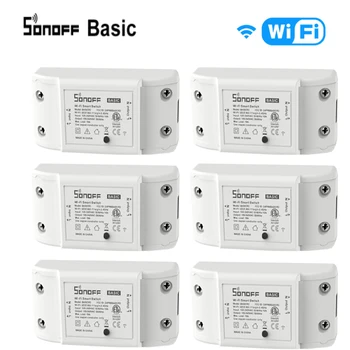 Itead Sonoff Basic R2 Wifi DIY Smart Wireless Remote Switch Domotica Light Controller Module Work With Alexa Google Home EWeLink
Itead Sonoff Basic R2 Wifi DIY Smart Wireless Remote Switch Domotica Light Controller Module Work With Alexa Google Home EWeLink