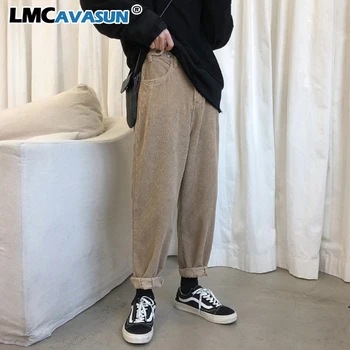 Winter Thick Corduroy Pants Men's Fashion Solid Color Retro Casual Pants Men Streetwear Cotton Harem Pants Mens Trousers M-2XL 
Winter Thick Corduroy Pants Men's Fashion Solid Color Retro Casual Pants Men Streetwear Cotton Harem Pants Mens Trousers M-2XL