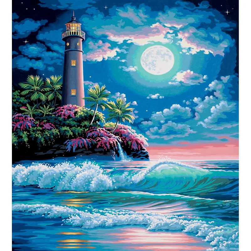 Moon Tower Oil Paint Out By Number Pictures Living Room Decoration On Canvas With Frame Hand Painted Painting For Adults Drawing
Moon Tower Oil Paint Out By Number Pictures Living Room Decoration On Canvas With Frame Hand Painted Painting For Adults Drawing