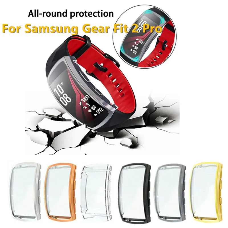 All-round Protection Smart Watch Cover For Samsung Gear Fit 2 Pro TPU Plating Sport Protective Case Full Screen Protection Shell
All-round Protection Smart Watch Cover For Samsung Gear Fit 2 Pro TPU Plating Sport Protective Case Full Screen Protection Shell