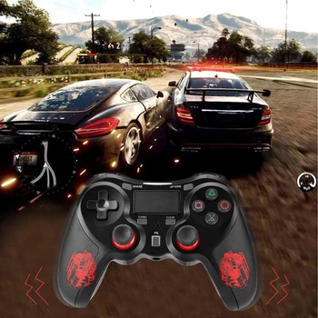 Bevigac Wireless Bluetooth Gaming Controller Gamepad with Touch Pad Audio Vibration Function for Sony PlayStation 4 PS4 Pro Slim
Bevigac Wireless Bluetooth Gaming Controller Gamepad with Touch Pad Audio Vibration Function for Sony PlayStation 4 PS4 Pro Slim