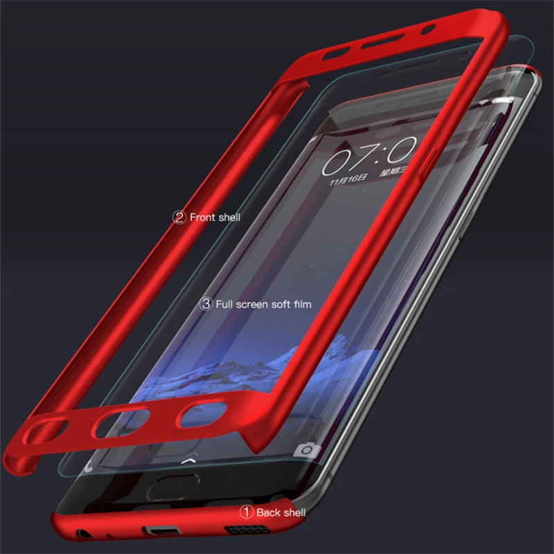 360 Полное покрытие чехол для телефона Xiaomi Redmi Примечание 8 7 6 5 4 4X 3 2 K20 Pro 3S S2 4A 5A 6A 7A