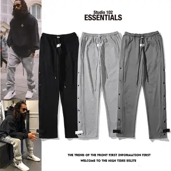 Essentials pants fog second generation God high breasted Velcro Black Label men's straight tube wide leg sports loose Wei pants
Essentials pants fog second generation God high breasted Velcro Black Label men's straight tube wide leg sports loose Wei pants