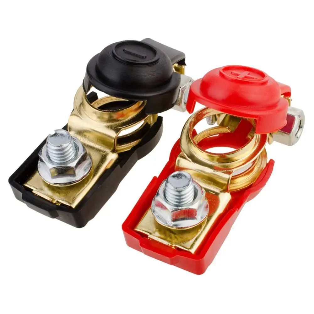 2 Pcs Battery Terminal Heavy Duty Car Vehicle Quick Connector Cable Clamp Clip Universal Preservative Durable Auto Accessories
2 Pcs Battery Terminal Heavy Duty Car Vehicle Quick Connector Cable Clamp Clip Universal Preservative Durable Auto Accessories