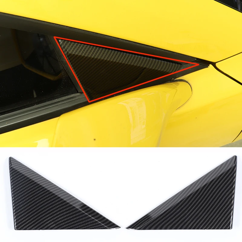 YCCPAUTO 1Pair ABS Car Sticker For Chevrolet Camaro 2012-2015 A-pillar Triangle Decorative Cover
YCCPAUTO 1Pair ABS Car Sticker For Chevrolet Camaro 2012-2015 A-pillar Triangle Decorative Cover