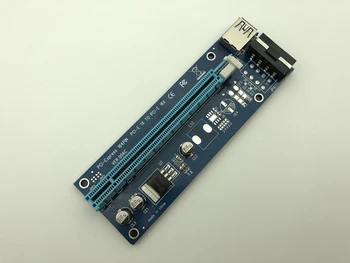 6pcs 006C USB 3.0 PCI-E Express 1X 4x 8x 16x Extender Riser Adapter Card SATA 15pin Male to 4pin Power Cable for Bitcoin Miner
6pcs 006C USB 3.0 PCI-E Express 1X 4x 8x 16x Extender Riser Adapter Card SATA 15pin Male to 4pin Power Cable for Bitcoin Miner