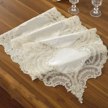 Tablecloth Idyllic Rectangular Table Cloth Pastoral Fabric Lace Embroidery Table Banner Household Table Decor Supplies
Tablecloth Idyllic Rectangular Table Cloth Pastoral Fabric Lace Embroidery Table Banner Household Table Decor Supplies