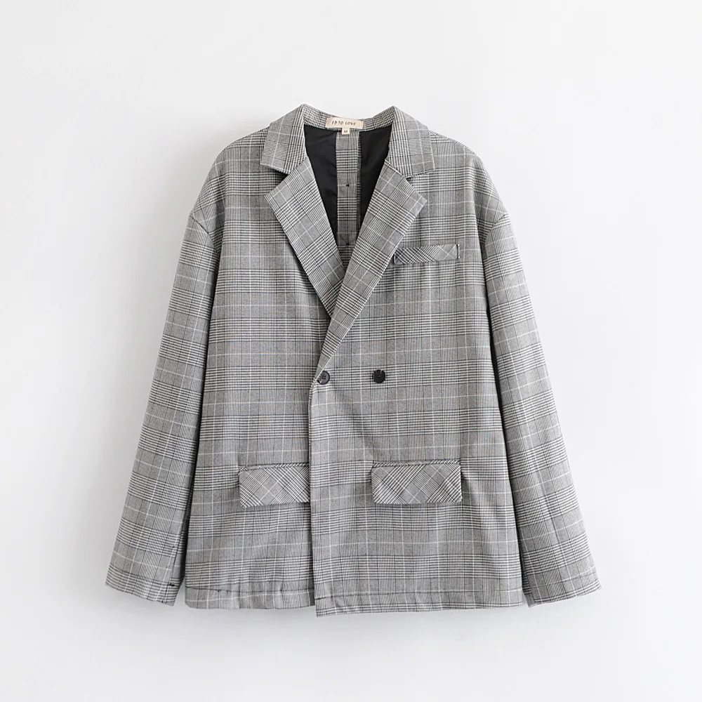 04dw-8956 2019 Spring New Style Casual Wind WOMEN'S Dress after Button Slit Pattern Suit Jacket
04dw-8956 2019 Spring New Style Casual Wind WOMEN'S Dress after Button Slit Pattern Suit Jacket