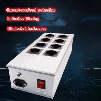 VE80 fever audio power filter European version HIFI amplifier power purification filter socket
VE80 fever audio power filter European version HIFI amplifier power purification filter socket