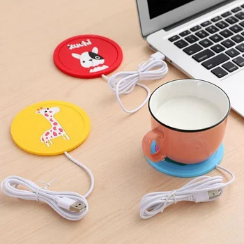Cute Cartoon USB Warmer Silicone Heat Heater For Milk Tea Coffee Mug Hot Drinks Beverage Cup Mat Kitchen Tools Heater
Cute Cartoon USB Warmer Silicone Heat Heater For Milk Tea Coffee Mug Hot Drinks Beverage Cup Mat Kitchen Tools Heater