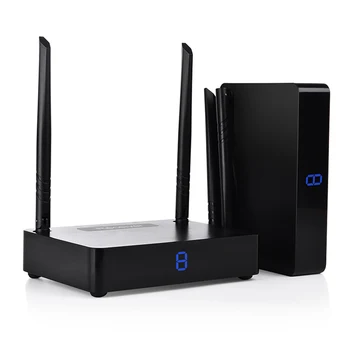 Hot Sale HD585 Wireless HDMI Video Audio Transmitter Receiver AV Sender Extender 5.8GHz 350m Set-top Box Sharing
Hot Sale HD585 Wireless HDMI Video Audio Transmitter Receiver AV Sender Extender 5.8GHz 350m Set-top Box Sharing
