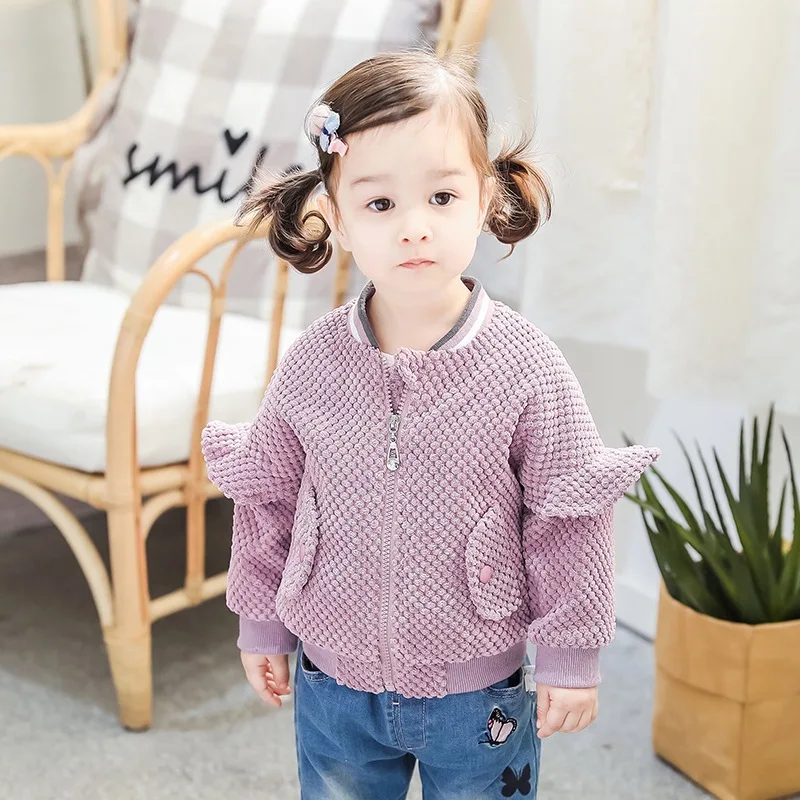 Baby Coat Women's Spring And Autumn 2019 New Style 1-3 Years Old CHILDREN'S Casual Zip-up Shirt 2 Infant Autumn Baseball Uniform 
Baby Coat Women's Spring And Autumn 2019 New Style 1-3 Years Old CHILDREN'S Casual Zip-up Shirt 2 Infant Autumn Baseball Uniform