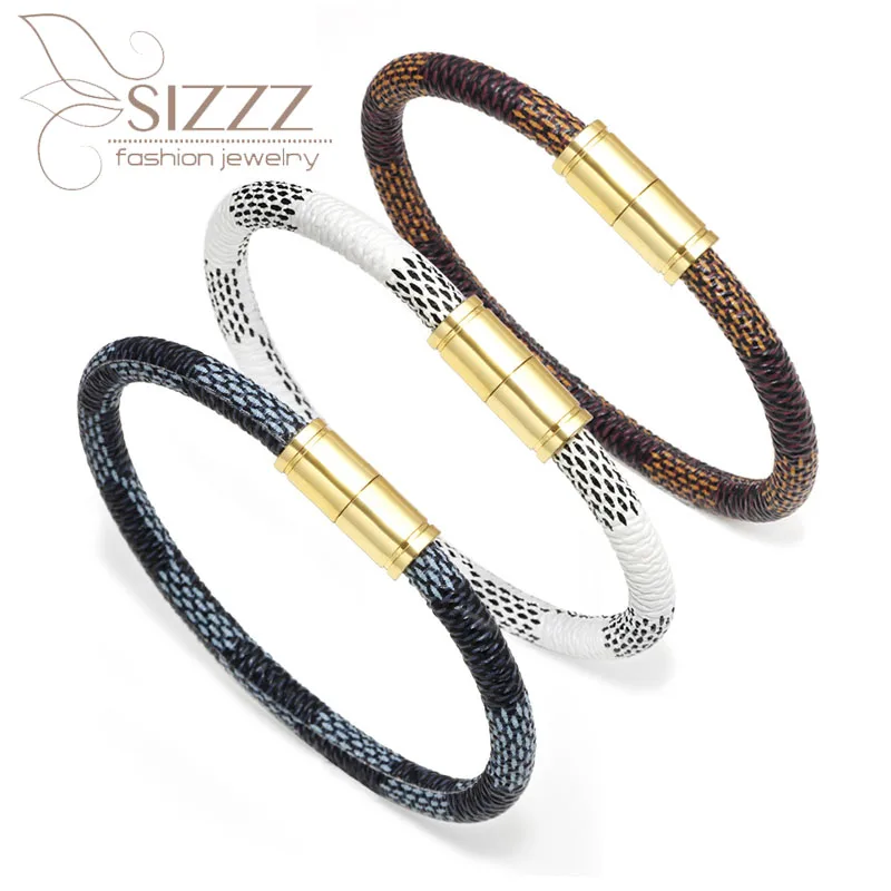 SIZZZ 2019 Fashion hipster leather striped men and women couple alloy magnetic buckle bracelet&bangles
SIZZZ 2019 Fashion hipster leather striped men and women couple alloy magnetic buckle bracelet&bangles