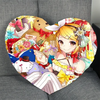 Custom Kagamine Rin Pillow Case Heart Shaped Zipper Pillow Cover Satin Soft No Fade Pillow Case Home Textile Decorative
Custom Kagamine Rin Pillow Case Heart Shaped Zipper Pillow Cover Satin Soft No Fade Pillow Case Home Textile Decorative