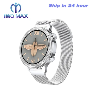 IWO MAX Hot Women Smart Watch Sport Waterproof IP67 Heart Rate Fitness Track Smart Watch Android Ios Phone Multi sport Mode Band
IWO MAX Hot Women Smart Watch Sport Waterproof IP67 Heart Rate Fitness Track Smart Watch Android Ios Phone Multi sport Mode Band