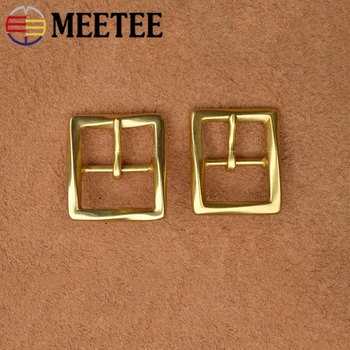 1pc Meetee 35/40mm Solid Brass Belt Buckles Men Metal Pin Buckle for Belts Waistband Head DIY Leather Craft YK190
1pc Meetee 35/40mm Solid Brass Belt Buckles Men Metal Pin Buckle for Belts Waistband Head DIY Leather Craft YK190