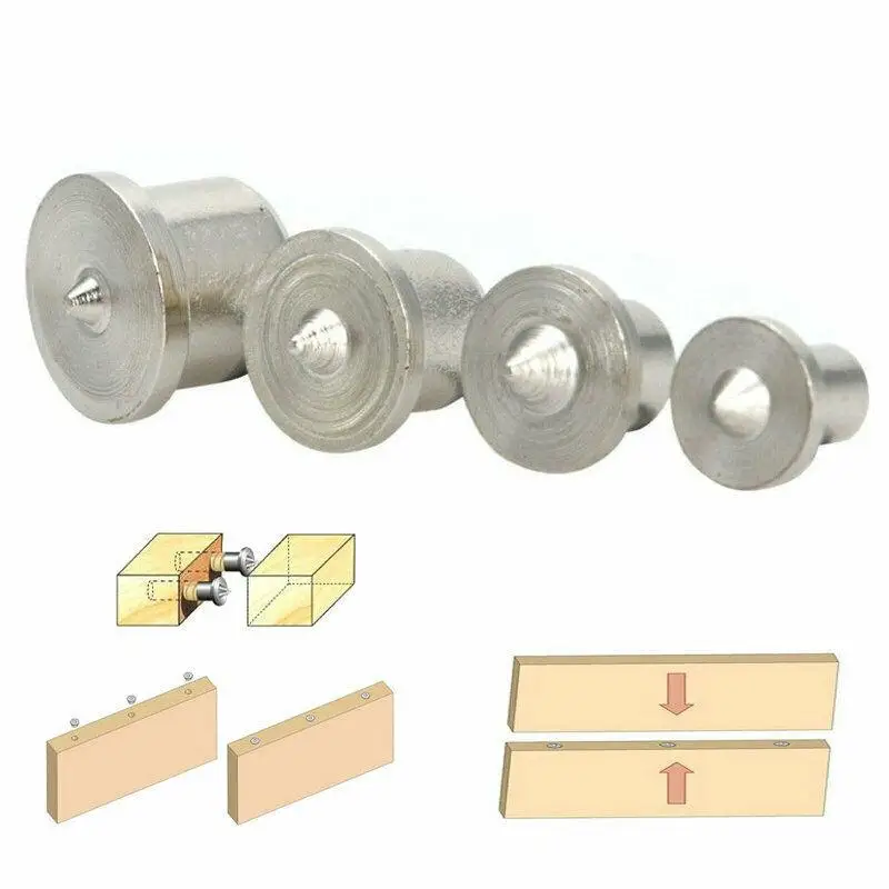 4Pcs/Set Dowel Tenon Center Set Woodworking Top Locator Roundwood Punch Wooden Furniture Centering Point
4Pcs/Set Dowel Tenon Center Set Woodworking Top Locator Roundwood Punch Wooden Furniture Centering Point