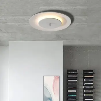Nordic round bedroom ceiling lamp post modern minimalist home balcony book room round LED ceiling light
Nordic round bedroom ceiling lamp post modern minimalist home balcony book room round LED ceiling light