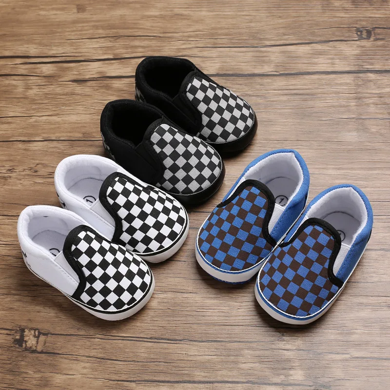 Spring and Autumn 0-1 years old baby black and white plaid casual set of shoes soft bottom shoes baby fashion toddler shoes
Spring and Autumn 0-1 years old baby black and white plaid casual set of shoes soft bottom shoes baby fashion toddler shoes