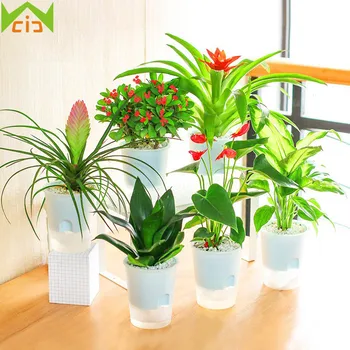 1PC Large Plastic Hydroponic Flower Pot Automatic Watering Flowerpot Garden Bonsai Planter Succulent Nursery Pot Home Decor
1PC Large Plastic Hydroponic Flower Pot Automatic Watering Flowerpot Garden Bonsai Planter Succulent Nursery Pot Home Decor
