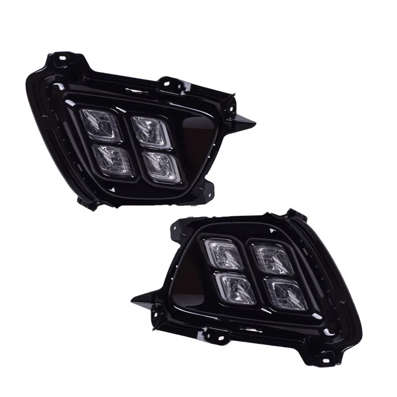 Suitable for 15-New Kia Sorento Daytime Running Lamp Only Modified Four-Eyes Fog Lamp Assembly Daytime Running Light
Suitable for 15-New Kia Sorento Daytime Running Lamp Only Modified Four-Eyes Fog Lamp Assembly Daytime Running Light