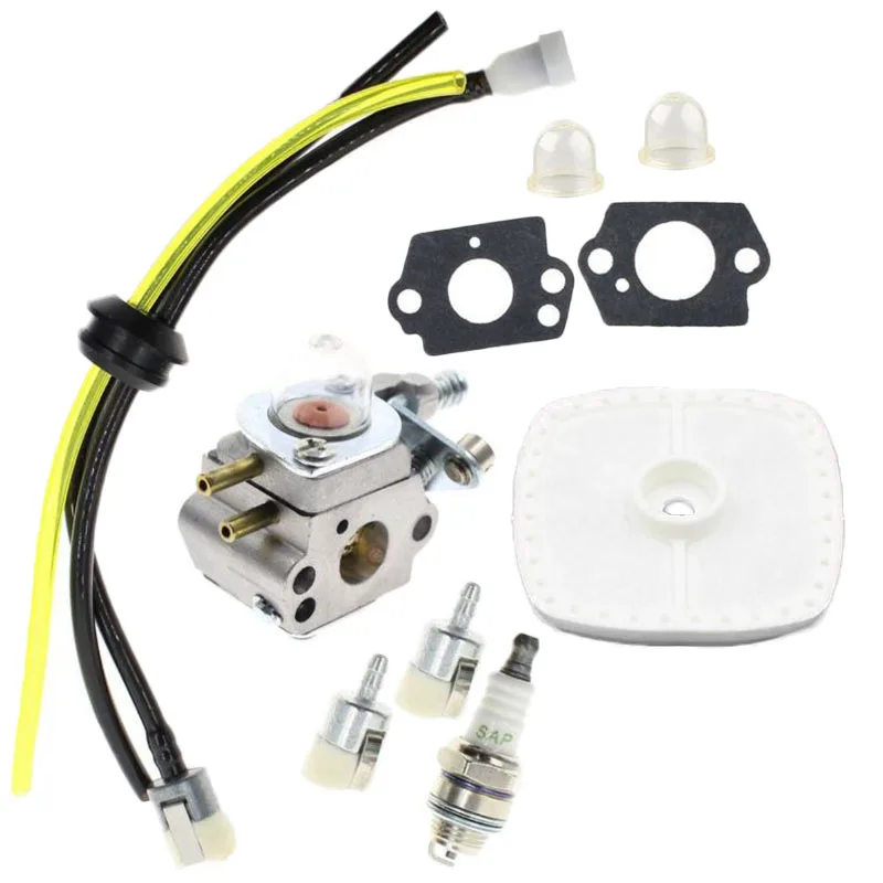 Primer Bulbs Carburetor Kit Gaskets Spark Plug Fuel Line For echo SRM2100 SRM2110 GT2000 GT2100
Primer Bulbs Carburetor Kit Gaskets Spark Plug Fuel Line For echo SRM2100 SRM2110 GT2000 GT2100