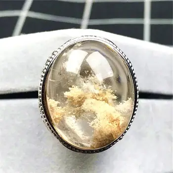 27x22mm Real Natural Colorful Phantom Quartz Ring Jewelry For Man Crystal Silver Beads Love Lucky Gemstone Adjustable Ring AAAAA
27x22mm Real Natural Colorful Phantom Quartz Ring Jewelry For Man Crystal Silver Beads Love Lucky Gemstone Adjustable Ring AAAAA