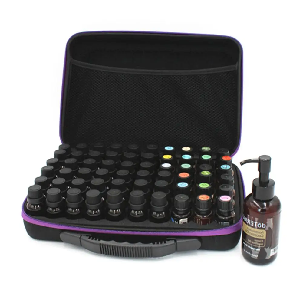60 Compartments Essential Oil Case Storage Bag Holder Portable Travel 10ML 15ML Bottle Organizer Perfume Oil Collect Case
60 Compartments Essential Oil Case Storage Bag Holder Portable Travel 10ML 15ML Bottle Organizer Perfume Oil Collect Case