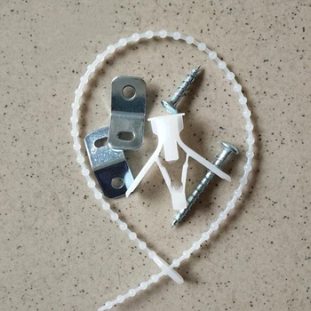 Anti Tip Furniture Anchors Kit Cabinet Wall Anchor Protect Toddler And Pet from Falling Furniture Adjustable Child Safety Straps
Anti Tip Furniture Anchors Kit Cabinet Wall Anchor Protect Toddler And Pet from Falling Furniture Adjustable Child Safety Straps