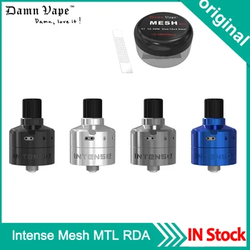Original Damn Vape Intense Mesh MTL RDA Vape Tank Rebuildable Atomizer CTC system & 510 POM drip tip RDA Tank Vs Zeus X
Original Damn Vape Intense Mesh MTL RDA Vape Tank Rebuildable Atomizer CTC system & 510 POM drip tip RDA Tank Vs Zeus X