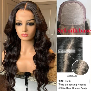 Hesperis Wave PU Silk Base Wig With Baby Hair Transparent Lace Human Hair Brazilian Remy 5*5 Silk Top Lace Closure Wig For Women
Hesperis Wave PU Silk Base Wig With Baby Hair Transparent Lace Human Hair Brazilian Remy 5*5 Silk Top Lace Closure Wig For Women