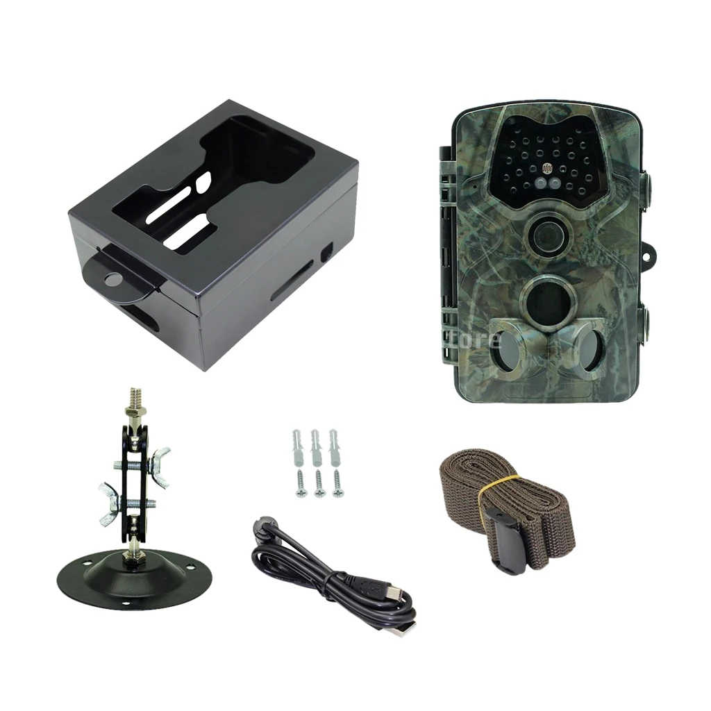 Trail Game Camera 1080P Waterproof Hunting Scouting Cameras for Wildlife Travel Sightseeing with Storage Box Case Protector
Trail Game Camera 1080P Waterproof Hunting Scouting Cameras for Wildlife Travel Sightseeing with Storage Box Case Protector